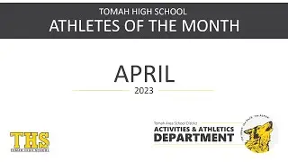 TASD Activities Dept Athletes of the Month: April 2023