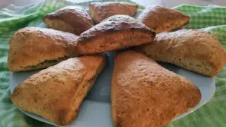 😋🤤 МЯГКИЕ И БЫСТРЫЕ В ПРИГОТОВЛЕНИИ БУЛОЧКИ - СКОНЫ #scones