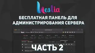 Обзор Hestia №2 Обзор панели со стороны администратора