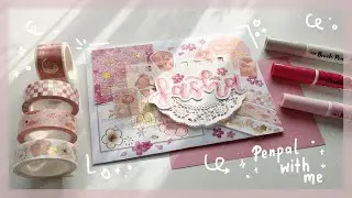 Penpal with me 💌 | sakura theme 🌸 ft. Notebook Therapy