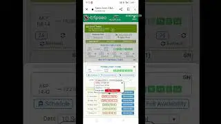 Indian railways booking availablity check process