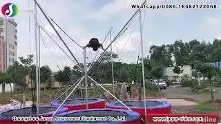 4 Person Bungee Trampoline | Amusement Products Manufacturer