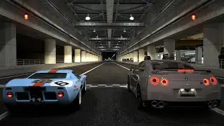 Ford GT40 vs NissaN GTR DRAG 3000 M | GRAN TURİSMO 6
