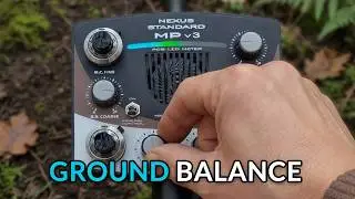 Ground Balance MP V3 - Nexus Standard MP V3 VLF Induction balance analogue metal detector.