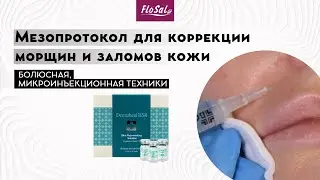 Мезопротокол для коррекции морщин и заломов кожи: Dermaheal HSR