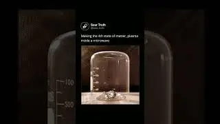 Making Plasma inside microwave #chemistry #viral #shorts #short