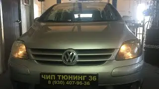 Volkswagen Golf Plus 1.6 AT BSE 2008 г. Удаляем катализатор и прошиваем ЭБУ Simos 7.1 на Евро-2