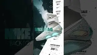 Motion Graphics | Sneaker Promotional Animation Video Ad 