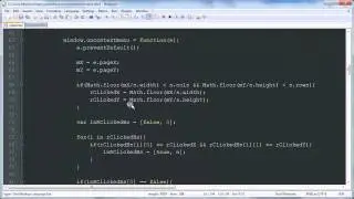 Flagging - Minesweeper JavaScript & Canvas Game Development Tutorial 11