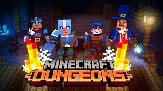 НОВАЯ ИГРА ОТ МОЖАНГ. Minecraft: Dungeons, МАЙНКРАФТ 1.14, майнкрафт подземелье.