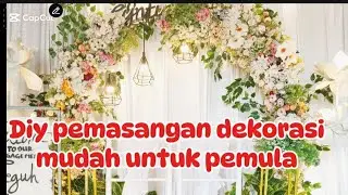 diy pemasangan dekorasi untuk pemula