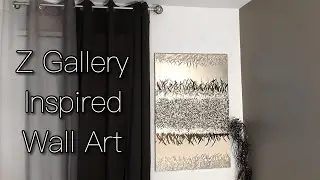 Z GALLERY INSPIRED WALL ART DIY | CHRISSY LOVE