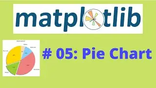 Matplotlib Tutorial: # 05, Pie Chart