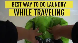 🧺 how to do laundry (ultralight and easy) | Travel, Van Life, Camping, Camino, Holidays, Nomad ⛺️