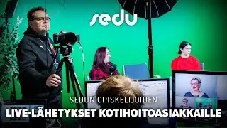 Sedun opiskelijoiden live-lähetykset kotihoitoasiakkaille  |  Sedu