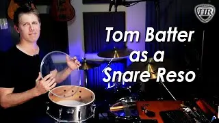 I used a Tom Batter as a Snare Reso.