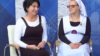 Встреча в студии.Сестры милосердия