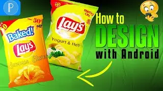 How chips bags are being designed with Android | How to design chips bags with Android pixalLab