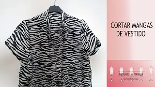 CÓMO CORTAR MANGAS DE VESTIDO