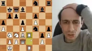 вот это игра!))  Эльшад играет свой дебют против меня