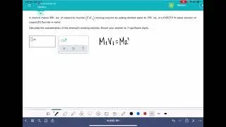 ALEKS: Dilution