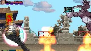 MUGEN Request: Doodlebob & Me And The Boys Vs Chuck Norris V2