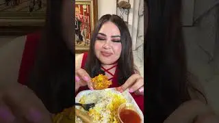 Trying Persian Food for the first time/ MUKBANG