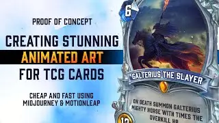 How to Use AI Art to Create Amazing Animated TCG Cards!