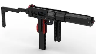 Full-Auto SMG-11 [Instructions for sale] Rubber Band Gun