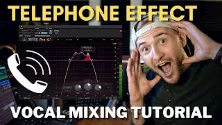 Classic Telephone Vocal Effect MADE EASY for Beginners | Audio Edges