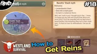 How to Get Reins to Make Wagon | Bandits' Stash Myth | Westland Survival Ep 18