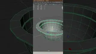 3D Utensil Modeling Tutorial in Maya #mayatutorials #mayamodeling #shorts