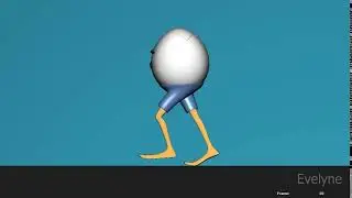 Animschool Class 1 - Intro to 3D Animation - Walk Cycle (Side)