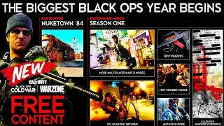 Black Ops Cold War: Season 1 Roadmap! Nuketown is BACK!