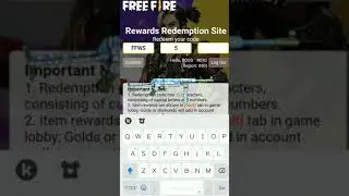 FREE FIRE REDEEM FOR TODAY SEPTEMBER 18 | FF REWARDS REDEEM CODE | FF REDEEM CODE TODAY