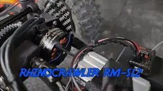 Rhinocrawler RMS12 Outrunner Motor | 40a ESC | First Look