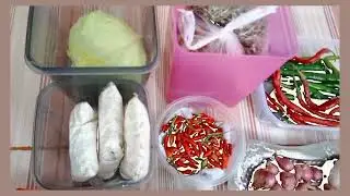 FOOD PREPARATION INDONESIA | BELANJA MINGGUAN HEMAT ANTI RIBET