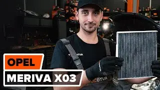 Как да сменим филтър купе климатици на OPEL MERIVA A [ИНСТРУКЦИЯ AUTODOC]
