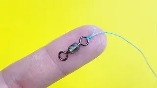 A new fishing knot that shocked many anglers is how to securely tie a carabiner. 4k video