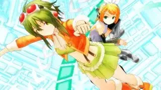 [MMD] GUMI & RIN - PONPONPON with Tetrodotoxin Synthesizer No.2 Motion