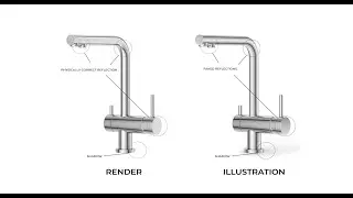 Product 3D Render vs. Product Illustration