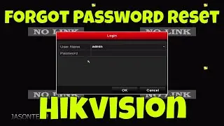 How To Reset Your PASSWORD on Hikvision NVR, DVR Recorder.