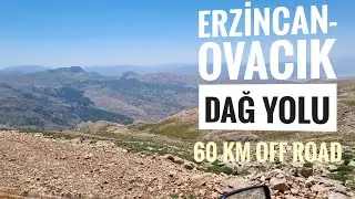 Rotam: TransMunzur Erzincan-Ovacık (60 km dağ yolu) 