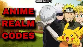 *NEW* BEST ANIME REALM CODES FOR MINECRAFT BEDROCK EDITION!