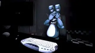 Toy Bonnie Reacts To Five nights at Freddy's 3 Teaser Trailer