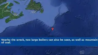 Where Is The Titanic Wreck On A Map   Location