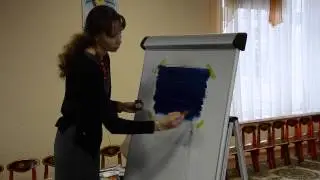 рисование ламинированой карточкой