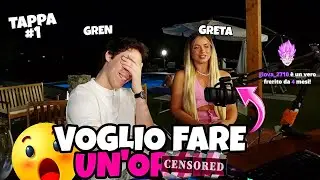 GRETA UN PO' SPINTA DURANTE LA PRIMA TAPPA DEL TOUR A FORTE DEI MARMI!!😳🎪