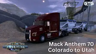 Driving the Mack Anthem 70 | Colorado to Utah | American Truck Simulator Gameplay