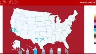 Seesaw: U.S. Activity Map